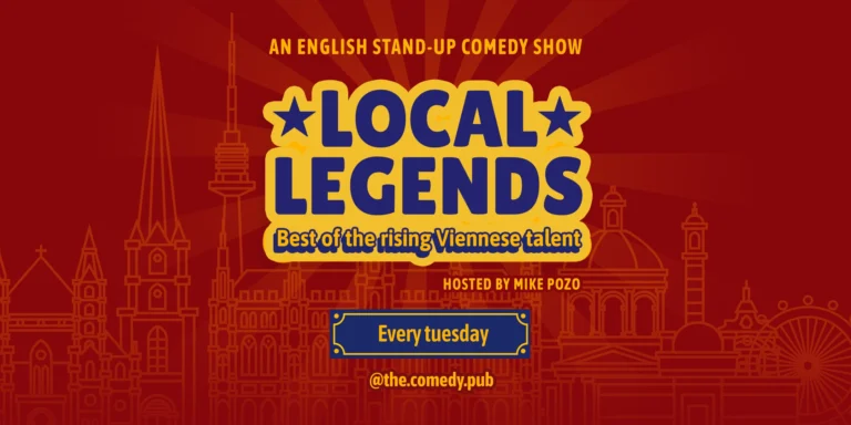 English Stand Up Comedy Showcase “Local Legends”